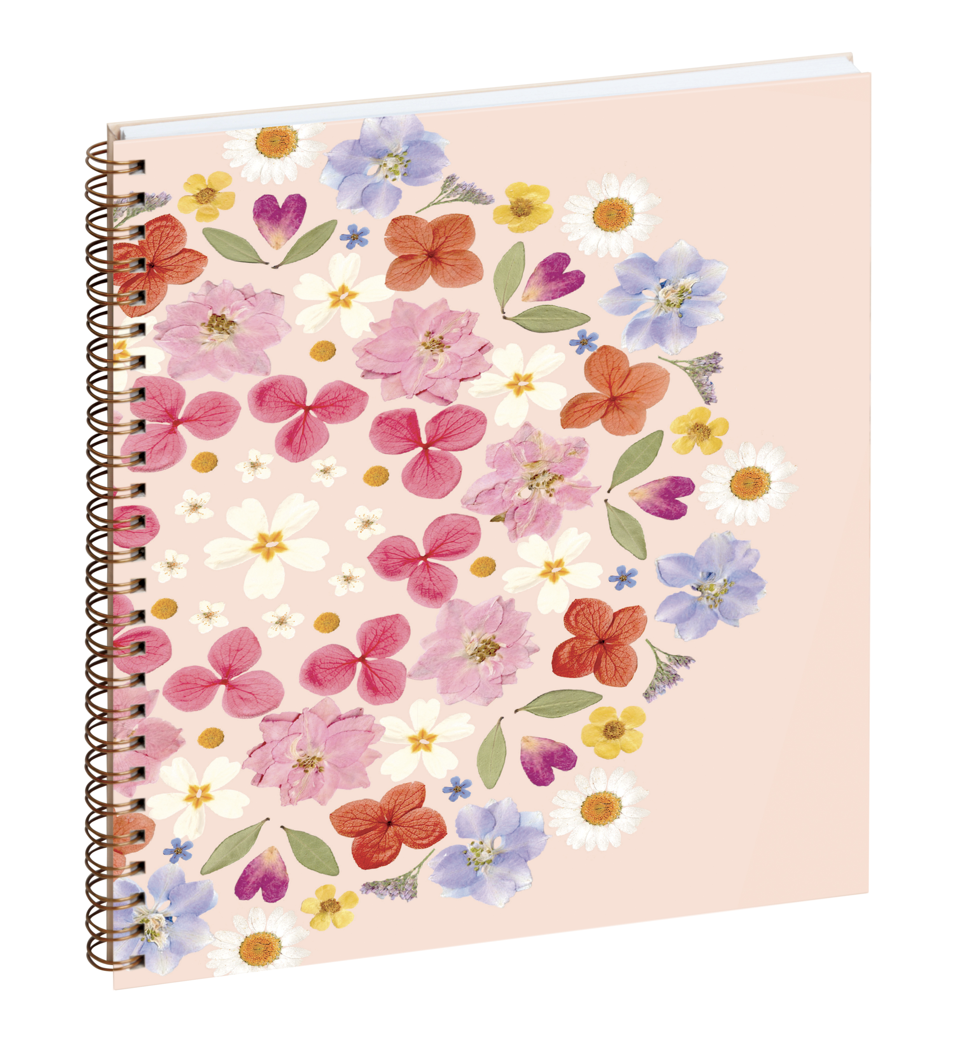 Agenda semainier Exacompta Chemin des Marettes - 2025 18 x 22 cm - bleu