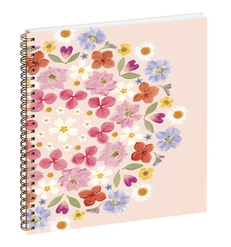 Agenda semainier Exacompta Chemin des Marettes - 2025 18 x 22 cm - bleu