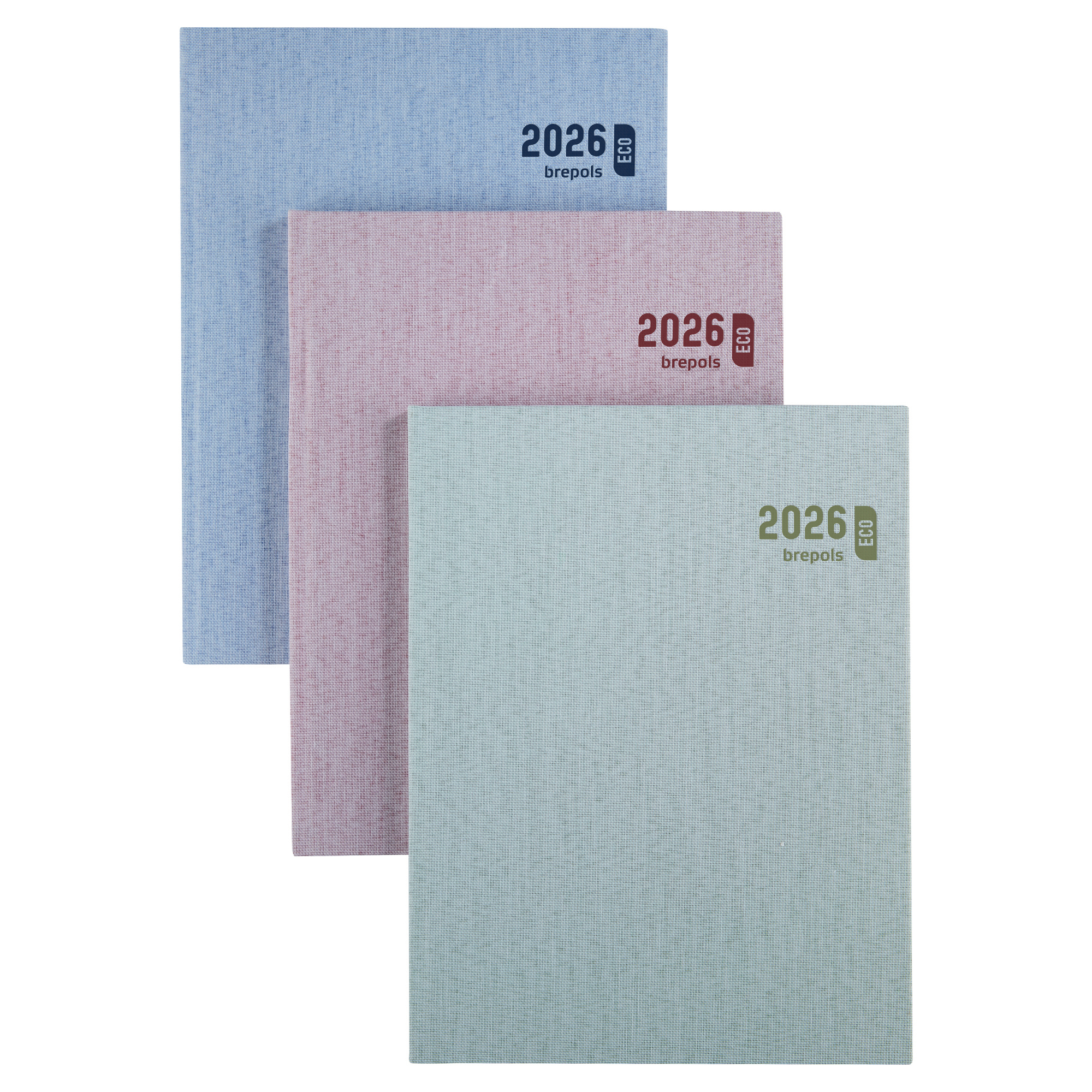 Agenda semainier - Brepols -Toile Océan Timing - 17 x 22 cm coloris aléatoire