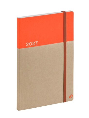 Agenda semainier Quo Vadis Arrakis Affaires - 2027 - 10 x 15 cm - orange