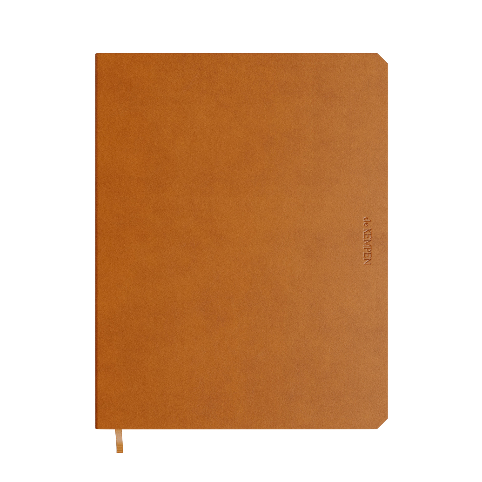 Carnet de notes de Kempen -17,1x22cm- 192 pages lignées - marron tranche colorée