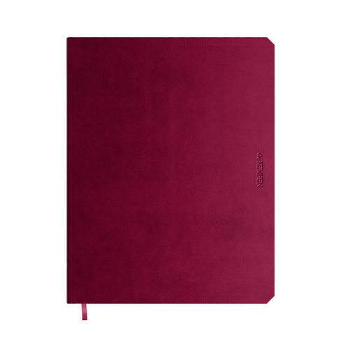 Semainier vertical de Kempen - 2027 - 17 x 22 cm - bordeaux