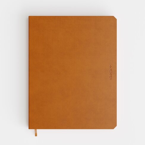 Semainier notes de Kempen - 2027 - 17 x 22 cm - marron