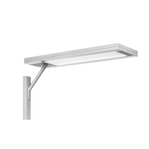 Lampadaire LED Ludic Touch sur presse - tête déportée - dissocié 15W + 35W - détecteur de mouvement et luminosité