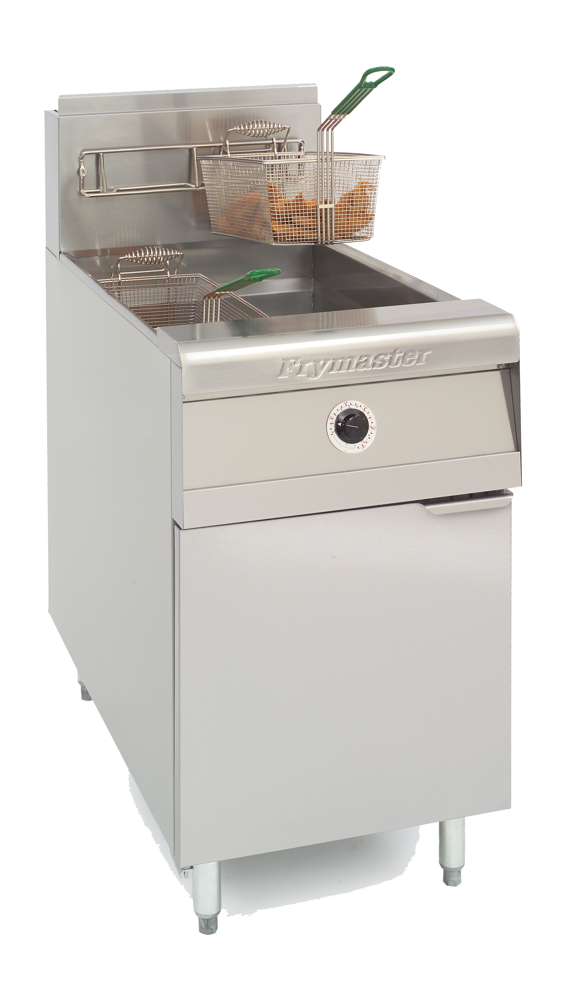 Friteuse gaz tout inox 45 KG/H
