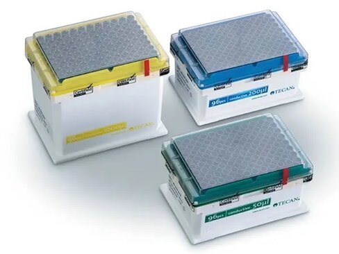 Pointe DITI pour bras LIHA 50µl conductrice x96x24