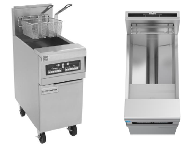 Friteuses gaz haut rendement Frymaster 2 cuves avec computer