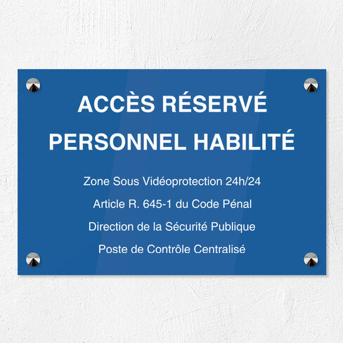 Plaque personnalisée Gravotech - 6 lignes maximum Plexiglas couleur - 30 x 20 cm - ép. 3 mm Gravure laser
