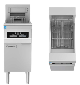 Friteuse élec 17kW inox, 2 cuves indépendantes,Relevage auto des paniers et Computer