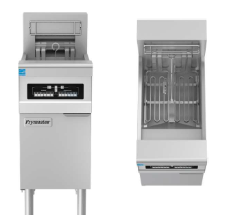 Friteuse électrique 17kW tout inox avec relevage automatique des paniers et Computer