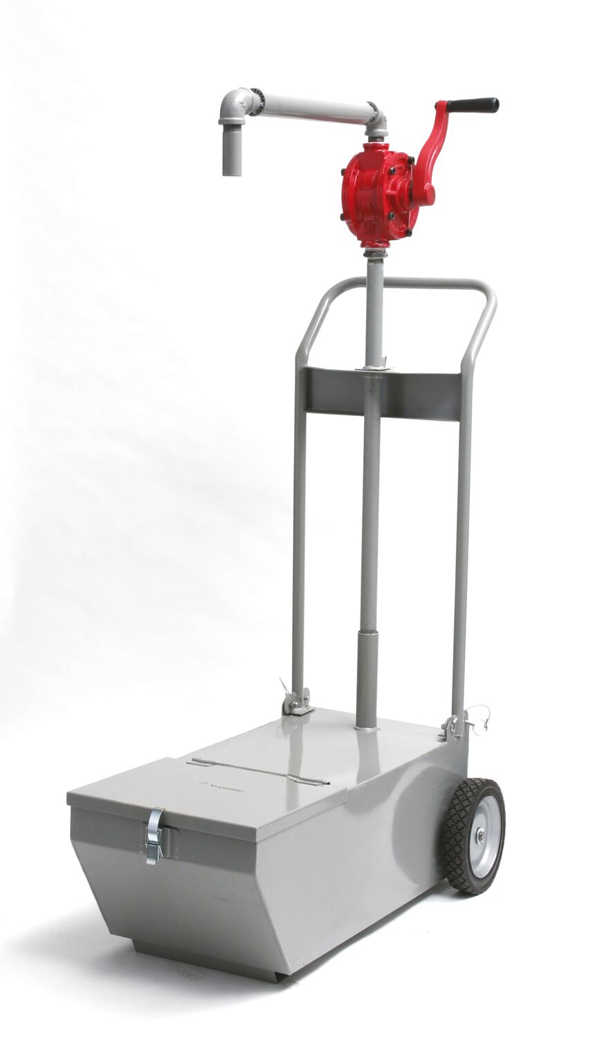 Pompe et chariot de transport des huiles usées