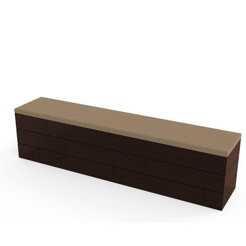 Banquette-Jardinière rectangle Verso - l. 180 cm - 210 L - coloris standard - livré non déchargé