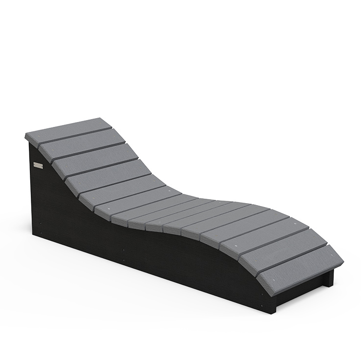 Chaise longue Helios - pr. 59 cm - coloris standard - livré non déchargé