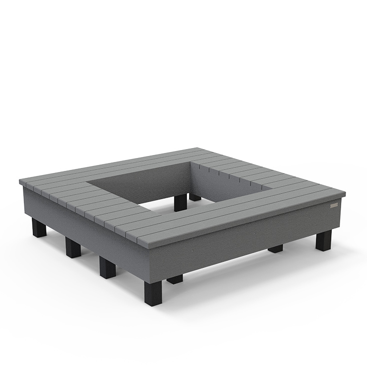 Banquette tour d'arbre Helios - l. 177,1 cm - coloris standard - livré non déchargé