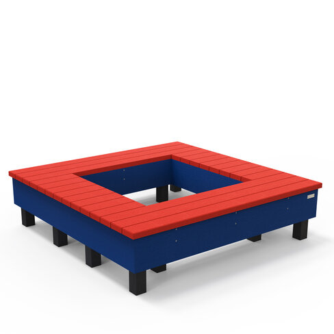 Banquette tour d'arbre Helios - l. 177,1 cm - coloris pigmentek - livré non déchargé