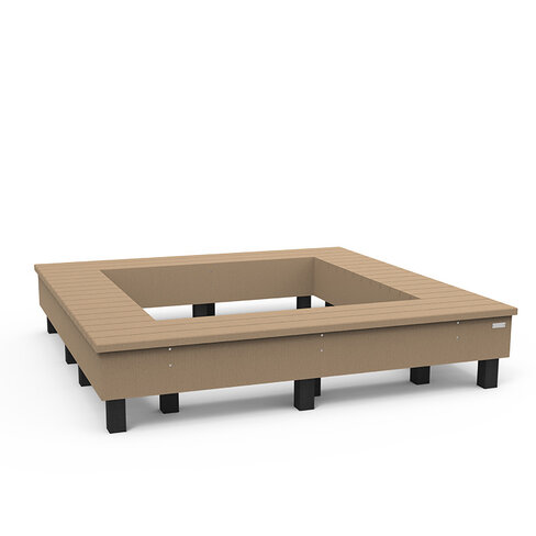 Banquette tour d'arbre Helios - l. 227,9 cm - coloris standard - livré non déchargé