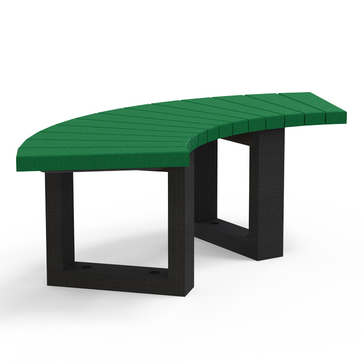 Banquette 1/4 de cercle adulte Londura - 120/210 cm - coloris pigmentek - livré non déchargé