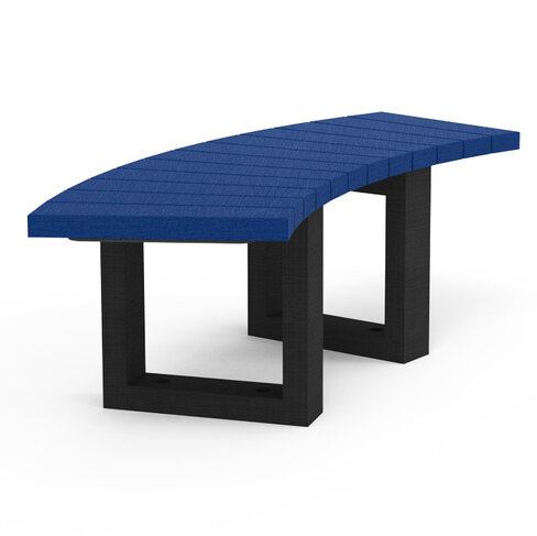 Banquette 1/8 de cercle adulte Londura - 300/390 cm - coloris pigmentek - livré non déchargé