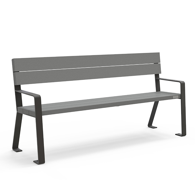 Banc Aeria - l. 180 cm - coloris standard - livré non déchargé
