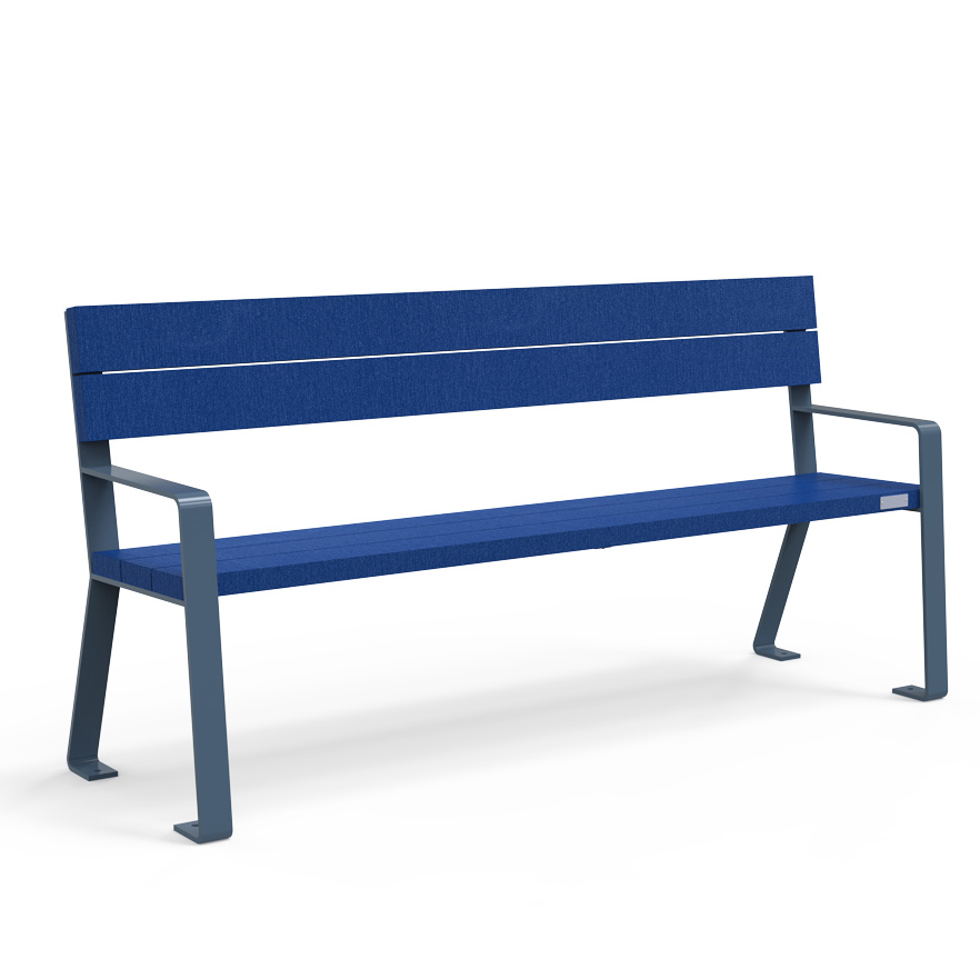 Banc Aeria - l. 180 cm - coloris pigmentek - livré non déchargé