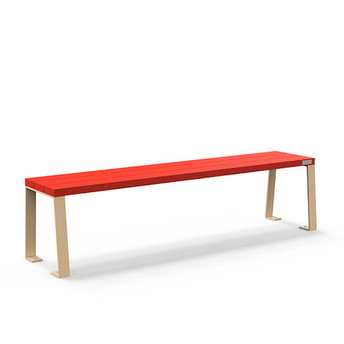 Banquette Aeria - l. 180 cm - coloris pigmentek - livré non déchargé