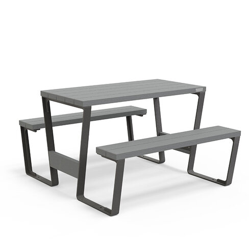 Table de pique-nique Aeria - l. 120 cm - STD coloris standard - livré non déchargé