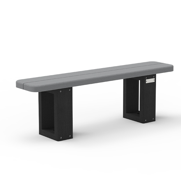 Banquette élémentaire Recre - l. 120 cm - coloris standard - livré non déchargé