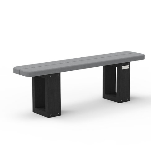 Banquette élémentaire Recre - l. 120 cm - coloris standard - livré non déchargé