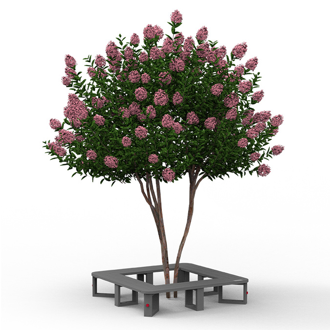 Banc tour d'arbre élémentaire Ubicuity - l. 187,8 cm livré non déchargé
