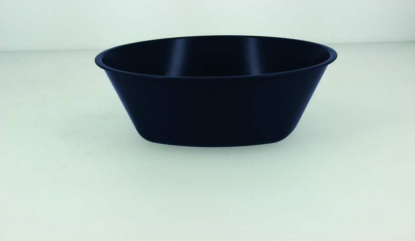 Bol réutilisable en PBT noir 115 cl - lot de 50