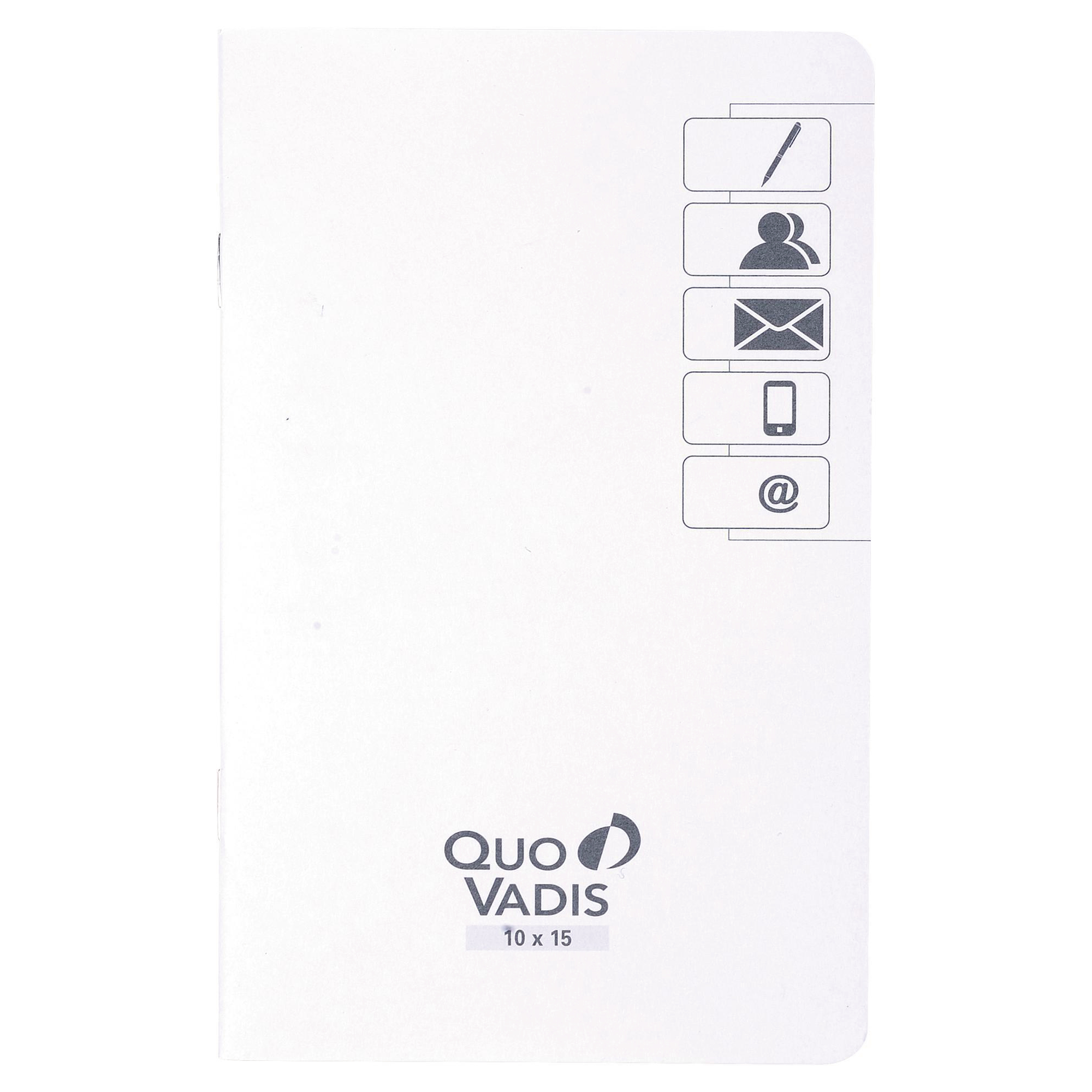 Répertoire pour agenda semainier Quo Vadis Ministre - 16 x 24 cm