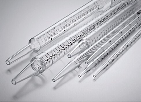Pipette sérologique courte 50ml Clearline en vrac stérile x25 x4