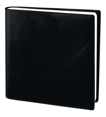 Agenda semainier Orphee - alphabétique - janv/déc - 16 x 16 cm - noir