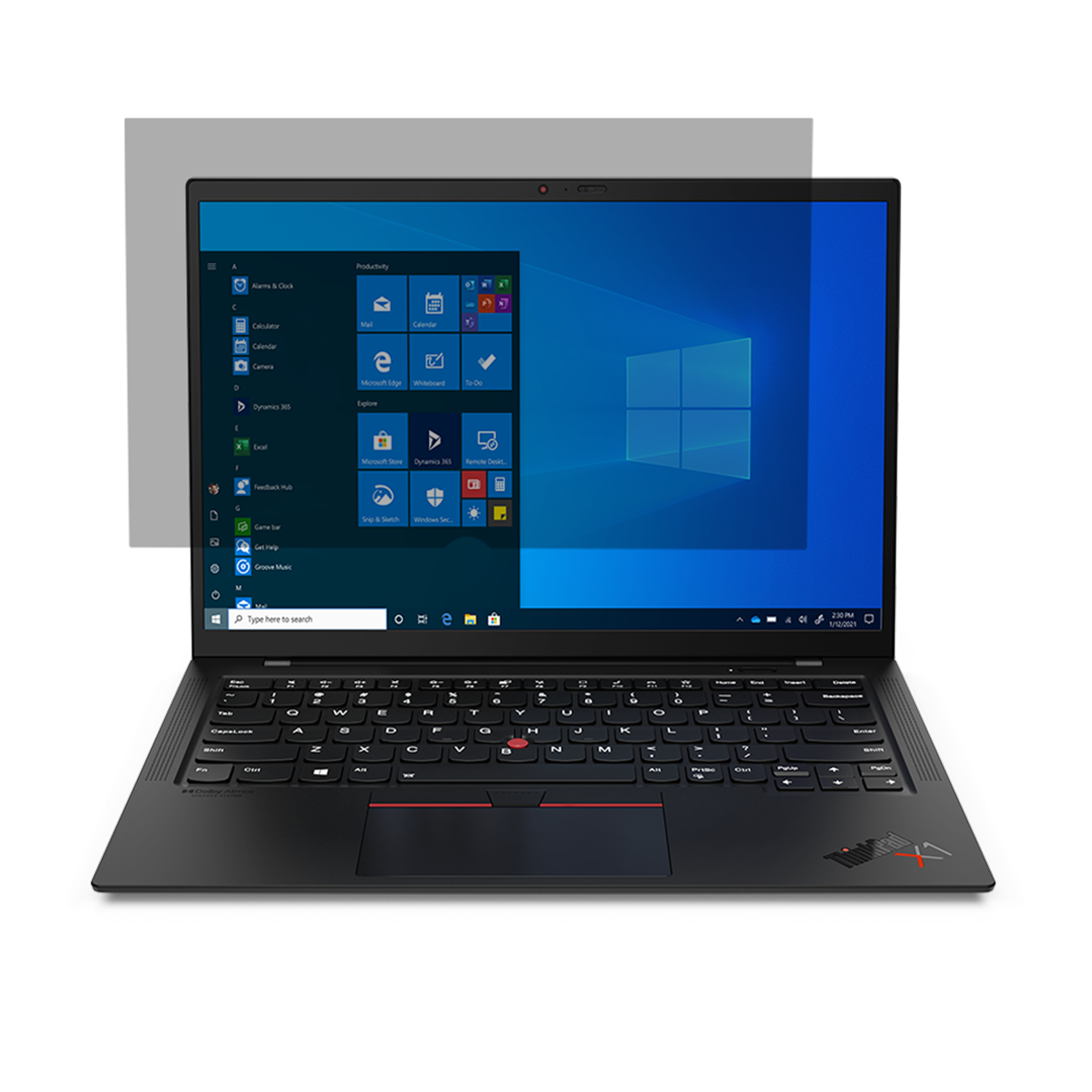 Filtre de confidentialité Premium Clarity Lenovo 14'' pour X1 Carbon Gen9