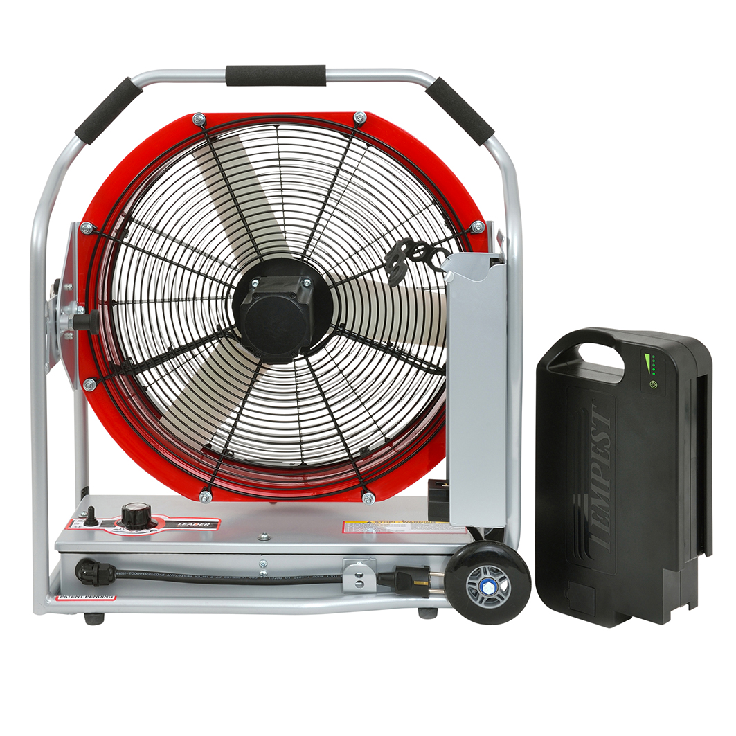 Ventilateur E-Fan avec 1 batterie et 1 chargeur rapide 220V