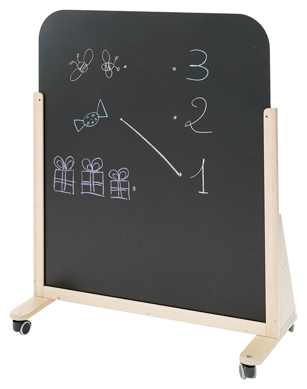 Flexiclass - tableau mobile noir recto verso