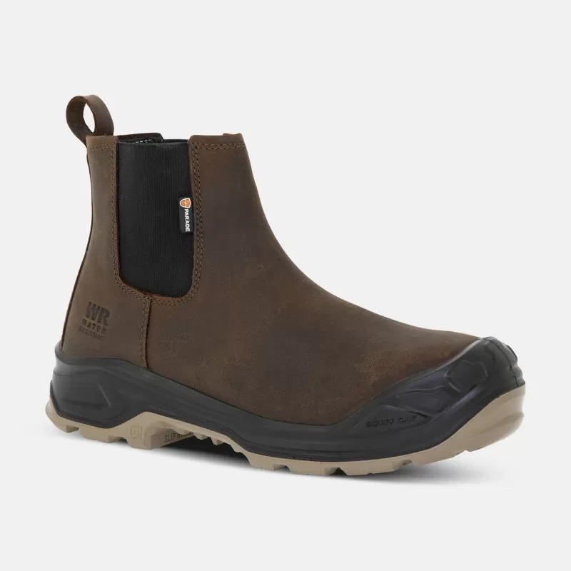 Chaussures imperméable NODICA S7S - Parade Eram Sécurité - Cognac - taille 36