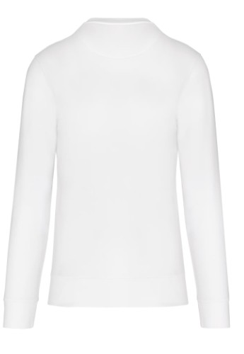 Sweat-shirt écoresponsable col rond unisexe - Toptex - Blanc - taille : 3XL