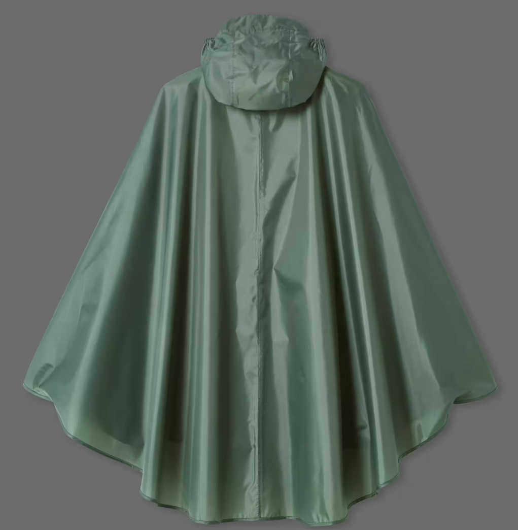 Poncho de pluie mixte - 100% PET – enduction 100% PU