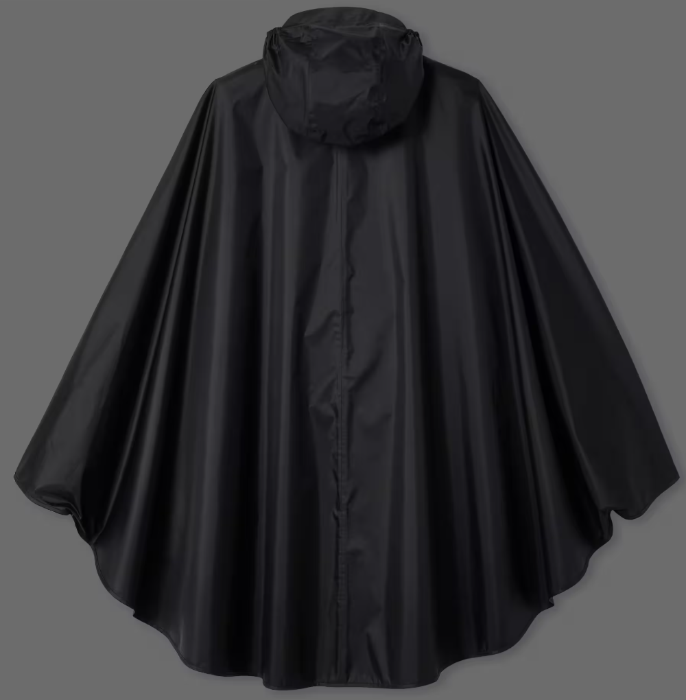 Poncho de pluie mixte - 100% PET – enduction 100% PU