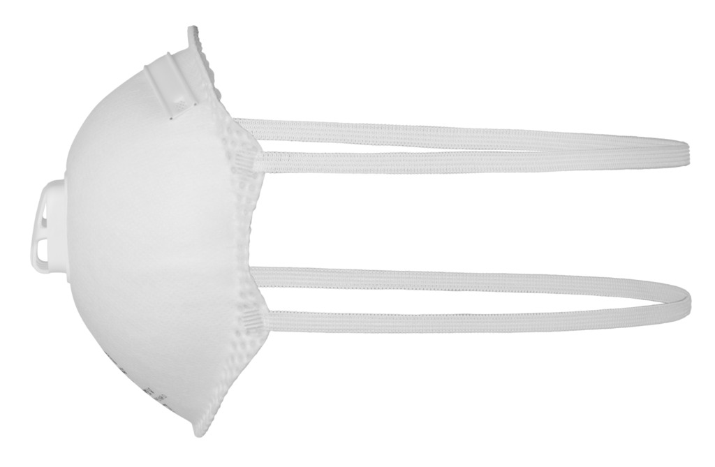 Masque FFP2V SIRICCO avec soupape - sachet de 10 - Makrite Industries Inc