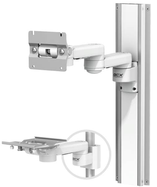 Adaptateur pour montage tube vertical
