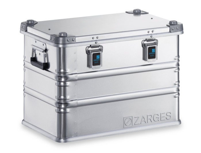 Caisse en aluminium K-470 73l dim. internes 550x350xh380mm dim. externes 600x400xh410mm