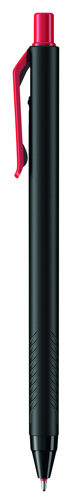 Stylo bille retractable arws 1 mm rouge