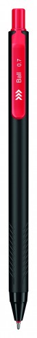Stylo bille retractable arws 1 mm rouge