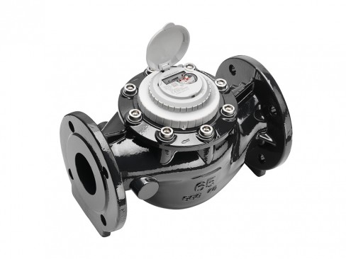 Compteur d'eau à hélice axiale Wesan WS - DN 50 - l.200mm - R63 - corps fonte cadran verre - Radio Izar RC868i G4 OMS