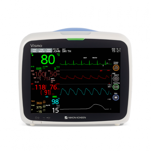 Moniteur de chevet multiparamétrique VISMO PVM-4763 SpO2 Nihon Kohden , CO2