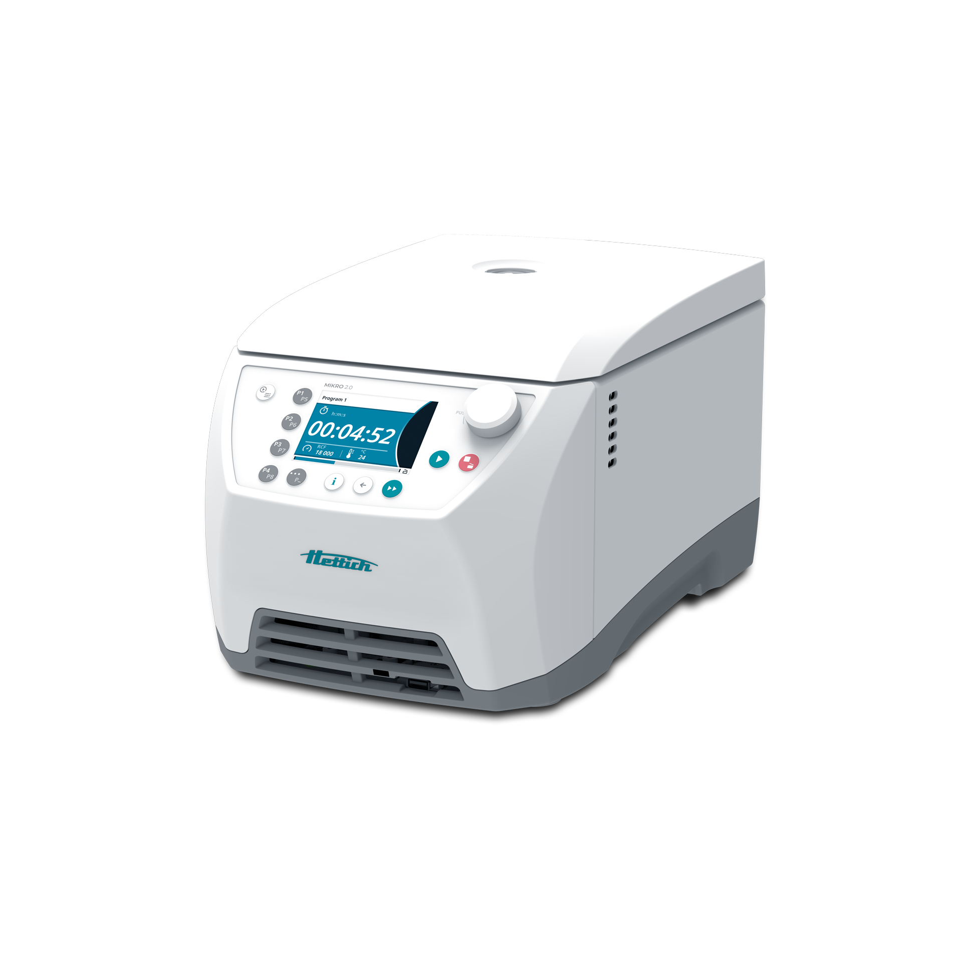 Microcentrifugeuse ventilée MIKRO 2.0 capacité max 60 ml - 5 rotors disponible