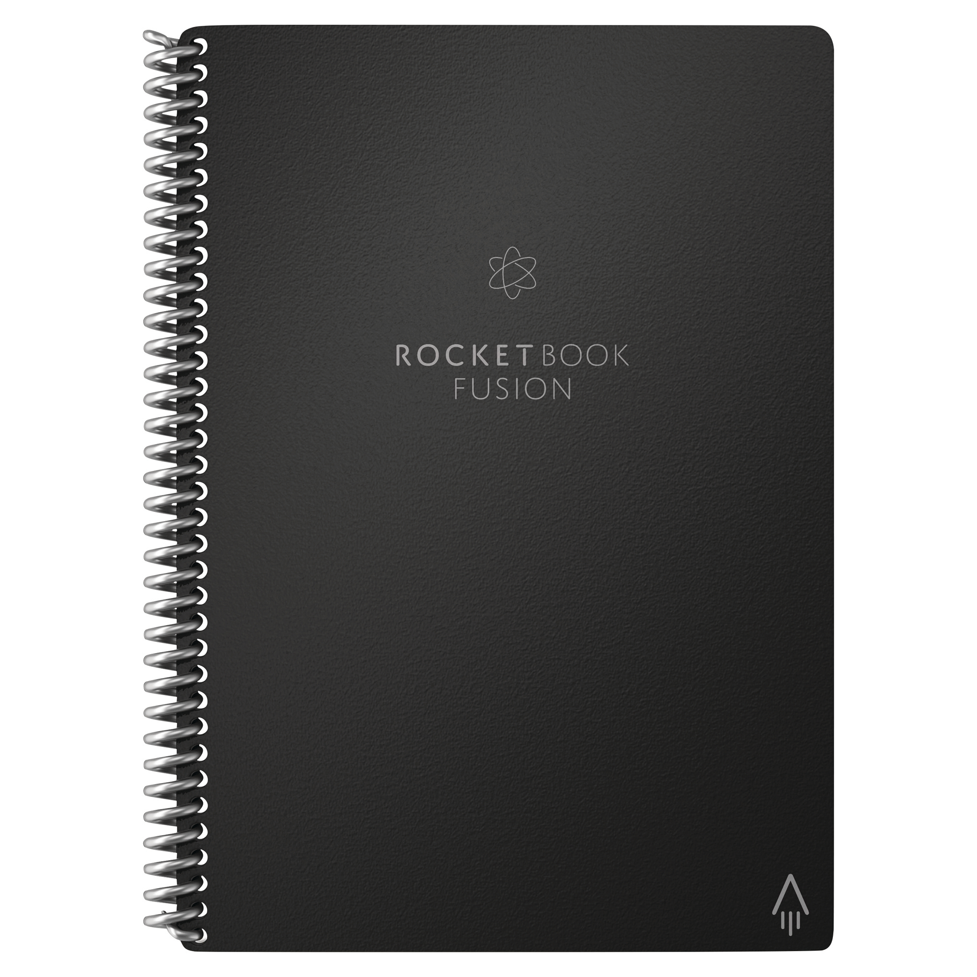 Cahier à spirale A5 connecté Rocketbook Fusion - 42 pages - noir