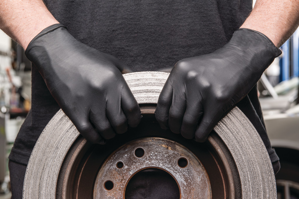 Gants d'examen MICROFLEX 93-852 - certifié contact alimentaire - boite de 100 gants - Noir - taille au choix